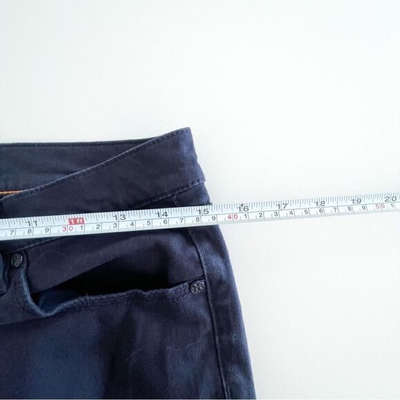 Tory Burch Jeans Navy Slim Fit Stretch 5 Pocket Women's 28 - Picture 9 of 13
